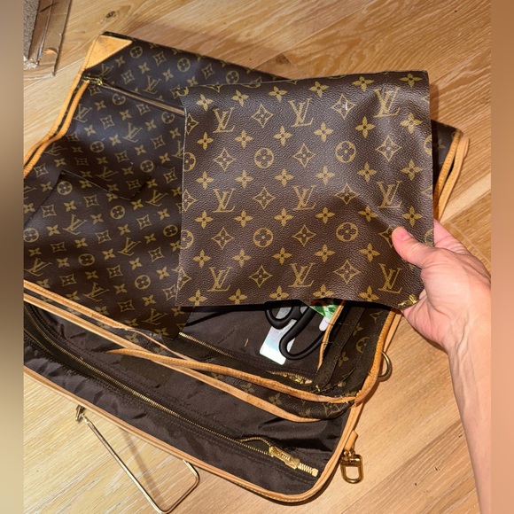 🎀 Monogram cosmetic makeup Pouch case handmade ♻️ - Picture 12 of 15